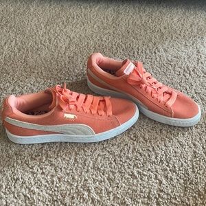 Puma suede sneakers